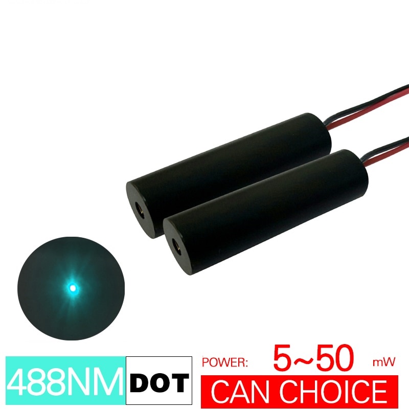 (image for) 487nm 488nm Blue Cyan dot laser module